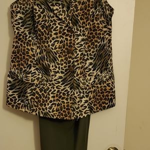 Two Piece Pant Suit